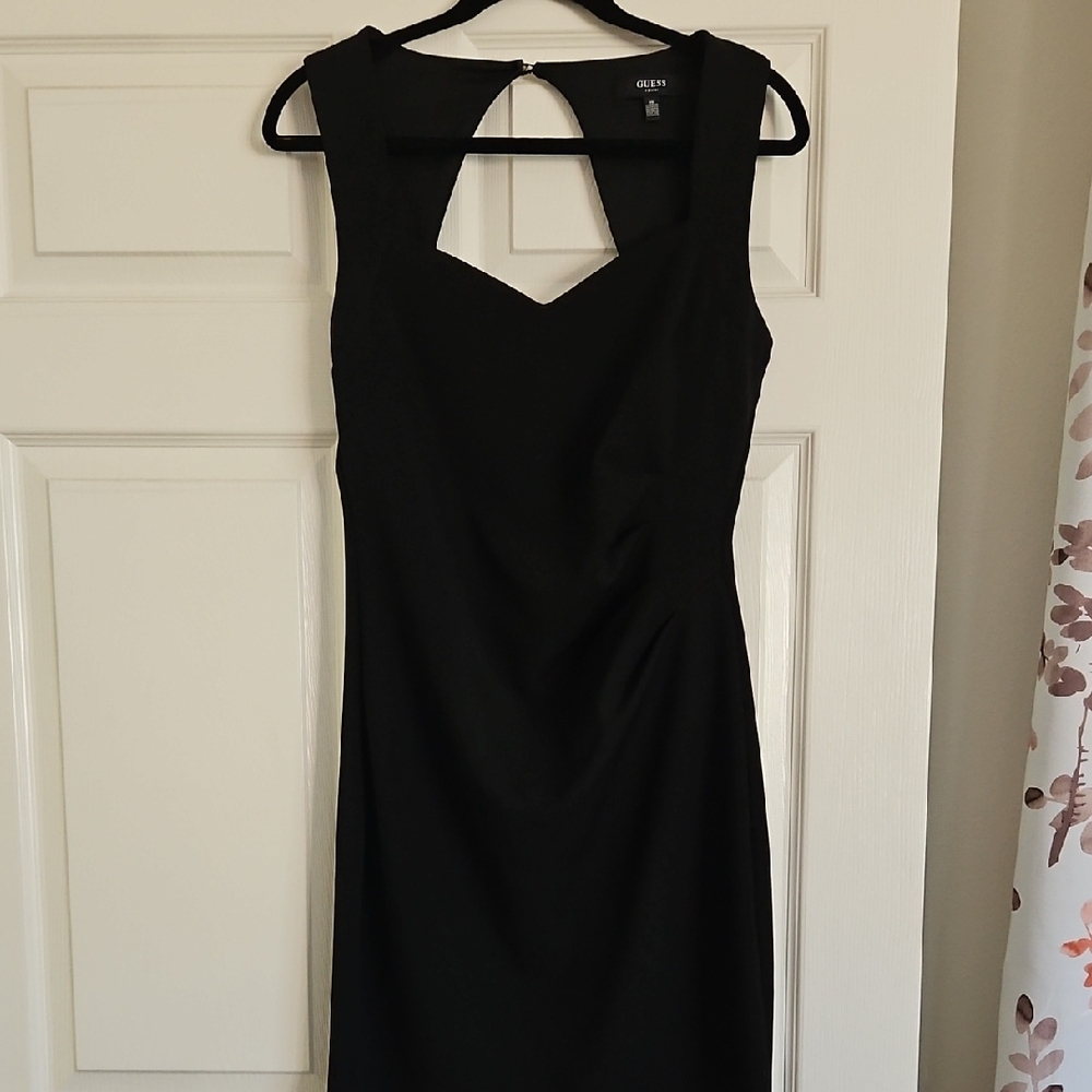 GUESS Black Backless Dress
